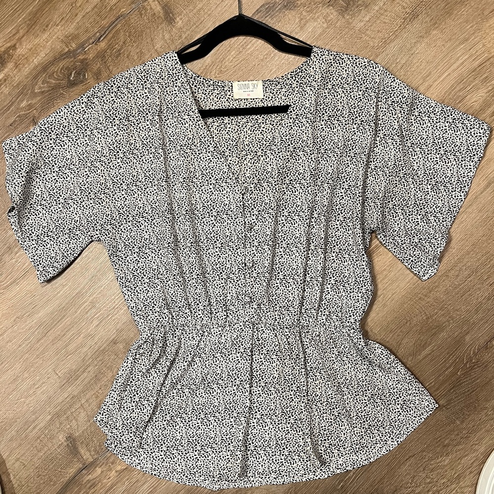 Printed blouse